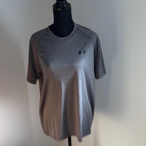 Under Armour Men's Charcoal Short Sleeve Tee